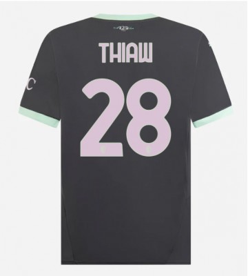 AC Milan Malick Thiaw #28 Tredje trøje 2024-25 Kort ærmer